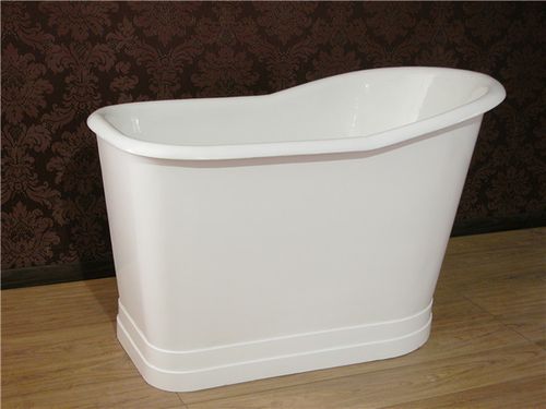 厂家直销特价 欧式小尺寸铸铁搪瓷浴缸 酒店工程用浴缸